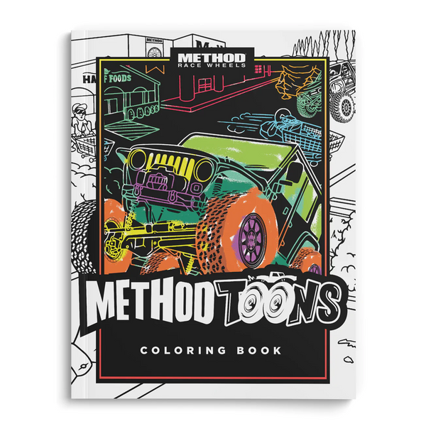 COLOURING BOOK - METHOD TOONS